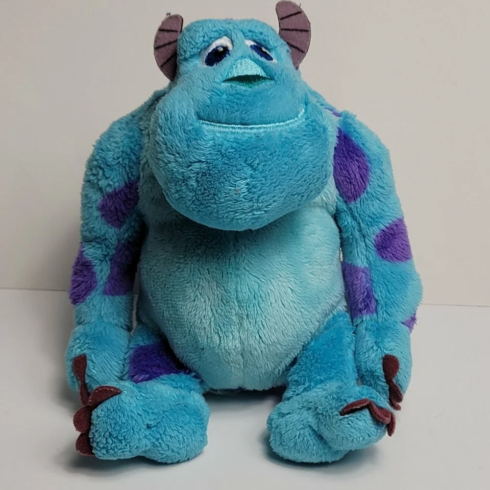 Disney Store Pixar Monsters Inc Sulley Sully Authentic Stuffed Cuddle Plush - Picture 2 of 6